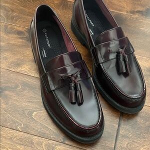 Rockport Men's Tassel Loafers in Burgundy